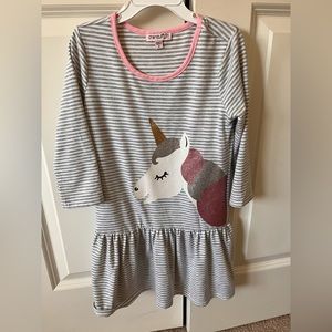 Unicorn dress worn only once!